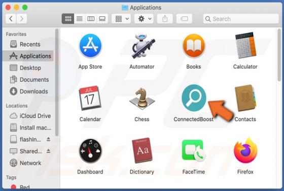 Adware ConnectedBoost (Mac)