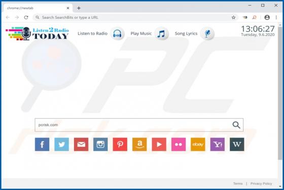 Secuestrador de Navegador ListenToRadio 