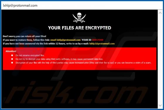Ransomware Lxhlp