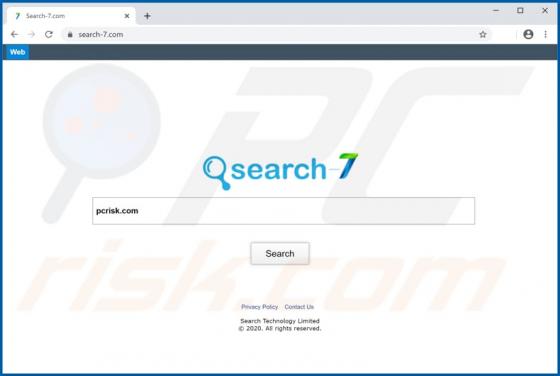 Redirección Search-7.com