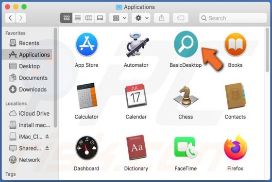 Adware BasicDesktop (Mac)