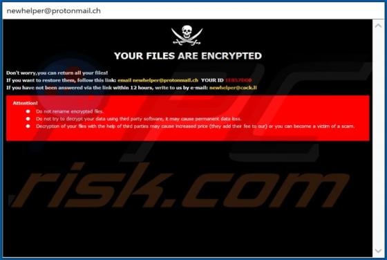Ransomware NHLP