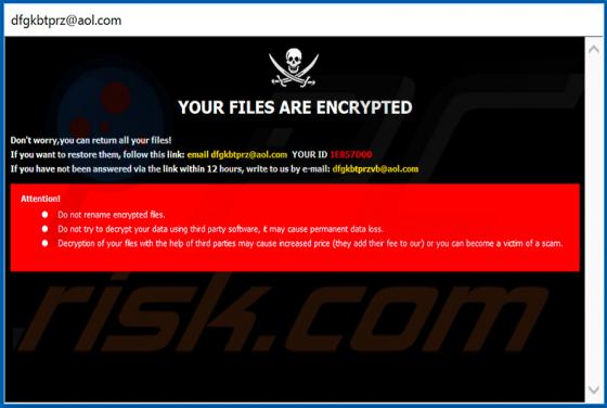 Ransomware Bmtf