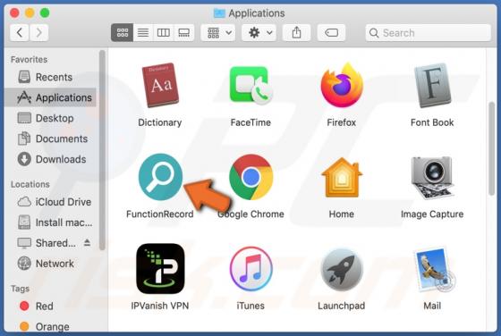 Adware FunctionRecord (Mac)