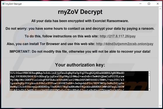 Ransomware Exorcist