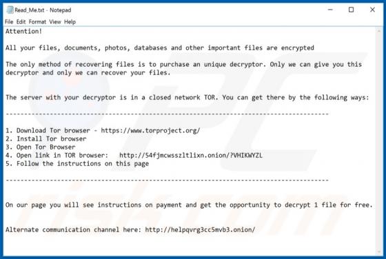 Ransomware BitRansomware