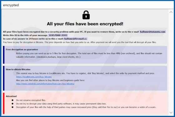 Ransomware Devoe