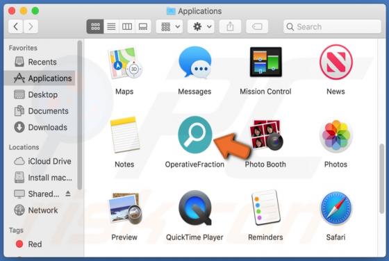 Adware OperativeFraction (Mac)